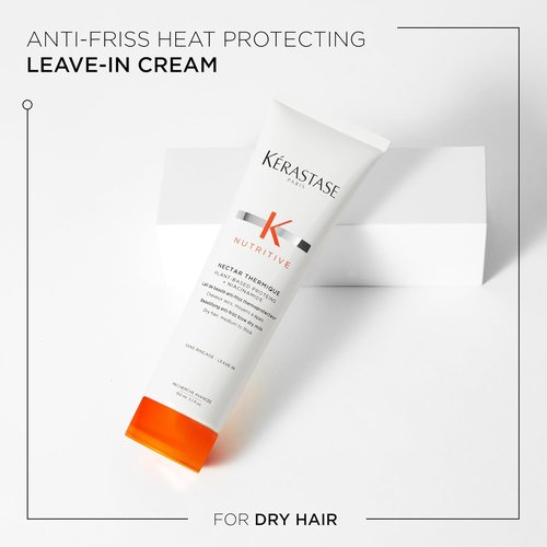 Kerastase Nectar Thermique Heat Protecting Cream - Anti-Frizz & Shine for Medium to Thick Dry Hair