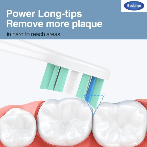 Philips Sonicare Toothbrush Replacement Heads - 10 Pack Compatible Brush Heads in White