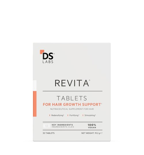 DS Labs Revita Hair Density Support Tablets - Daily Wellness Supplement with Biotin & Vitamins, 30 Count