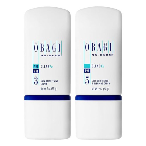 Obagi Nu-Derm Clear Fx Face Cream & Blend Fx - Skin Brightening Cream for Hyperpigmentation, All Skin Types