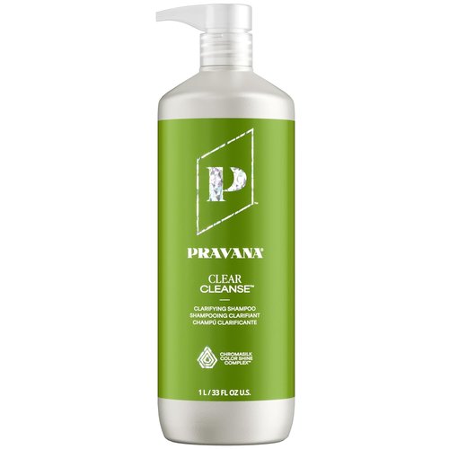 Pravana Clear Cleanse Mineral Diminishing Shampoo - Clarifies Color-Treated Hair | Hydrates & Volumizes | Vegan