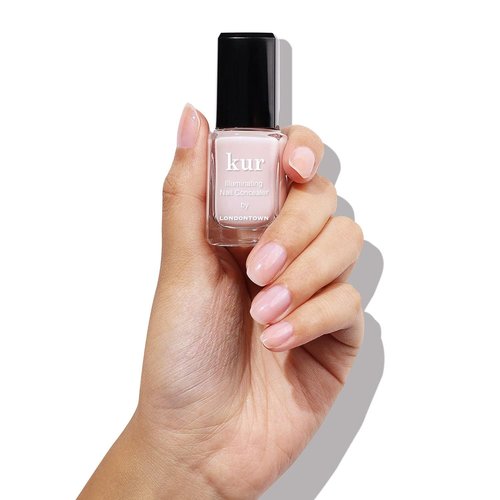 LONDONTOWN Nail Concealer & Gel Genius Top Coat Duo - Brighten & Illuminate Nails, 2 Piece Set, 0.4 Fl Oz