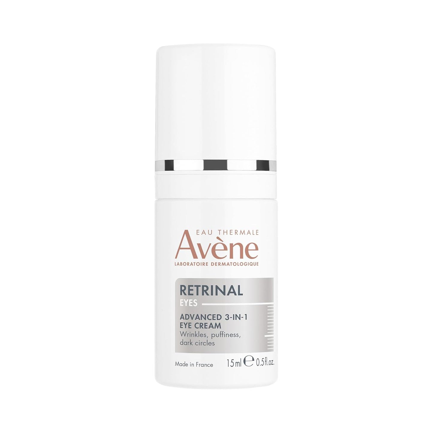 Avène Retrinal EYES Advanced 3-In-1 Eye Cream - Retinaldehyde & Hyaluronic Acid for Smoother Skin | Reduces Puffiness & Dark Circles