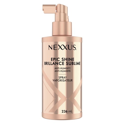 Nexxus Styling Sleek Polish Hair Heat Protectant Anti-Humidity Spray Hair Care Powered by STYLEPROTECT Technology 8 oz