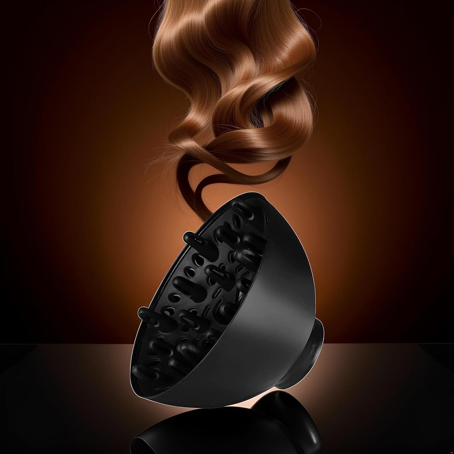 Skiennix Universal Diffuser for Curly Hair - Adaptable Blow Dryer Accessory | Hair Care Tool