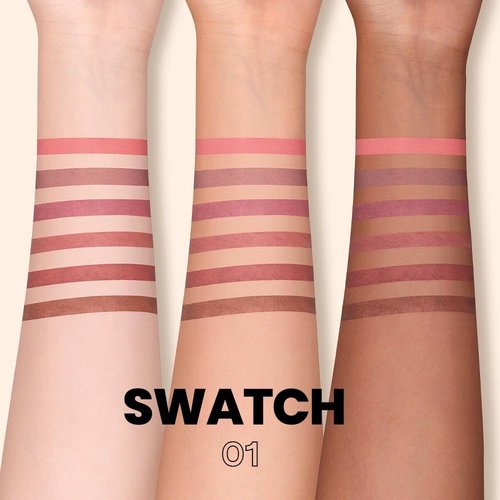 BestLand 6Pcs Rosy Nude Harmony Lip Liner Set - Long-Lasting, Creamy Formula for Soft Pink & Mauve Looks