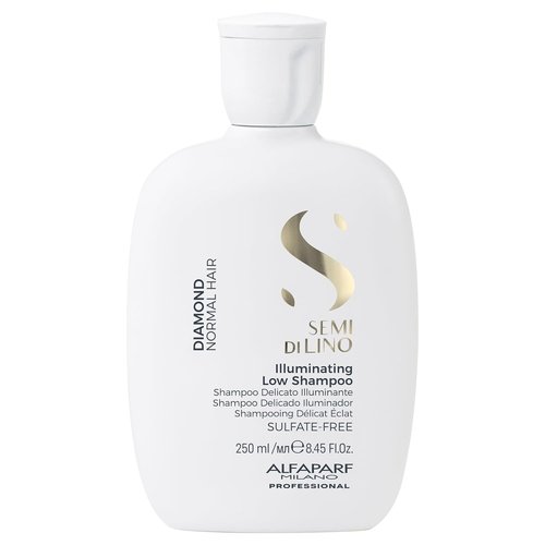 Alfaparf Milano Semi Di Lino Diamond Gift Set | Illuminating Care for Color Treated Hair - Sulfate Free Shampoo, Mask & Hair Oil Serum - Enhances Shine & Softness