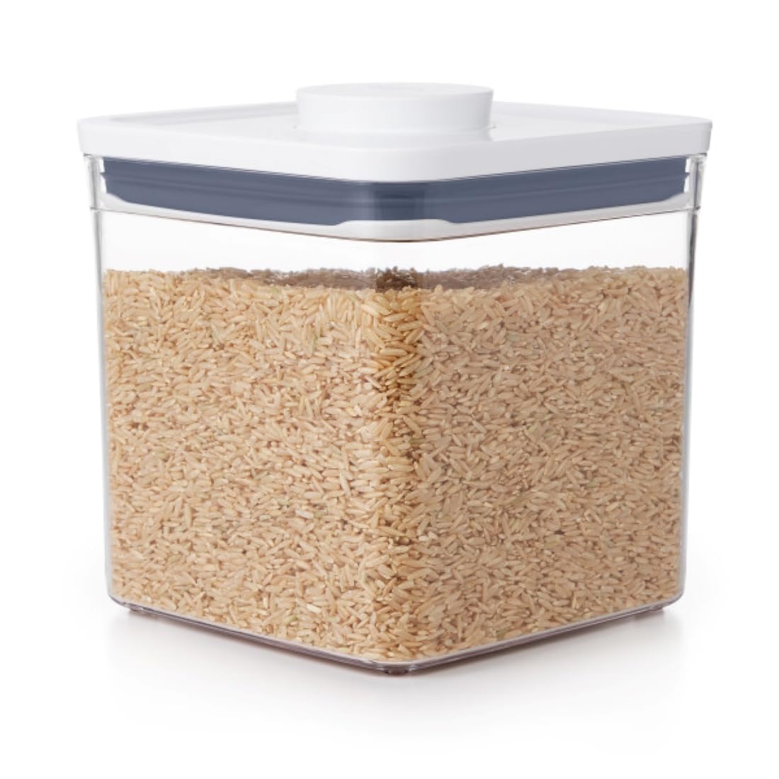 OXO Good Grips POP Container - Airtight Food Storage - Small Square Tall 2.3 Qt Ideal for spaghetti, linguini and lasagna