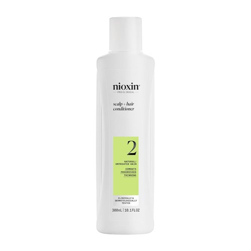 NIOXIN System 2 Scalp & Hair Thickening Conditioner - Boost Density with Niacinamide & Biotin | For Natural Hair