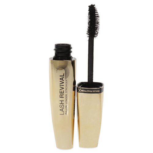 Max Factor Lash Revival Mascara - 002 Black Brown | Volumizing Formula for Lush Lashes, 0.37 oz