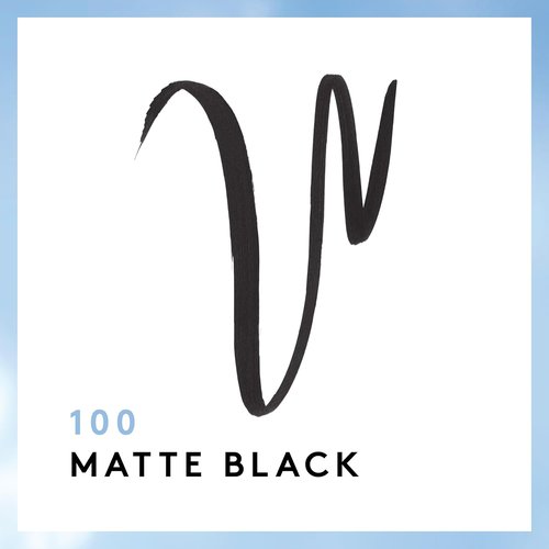 COVERGIRL Exhibitionist Liquid Eyeliner - Matte Black for Stunning Lash Enhancement