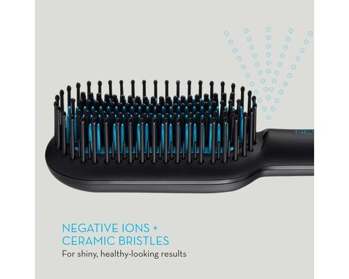 Neuro by Paul Mitchell Sleek Smoothing Hot Brush - One-Step Detangling & Straightening, Multiple Heat Settings