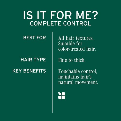 Biolage Complete Control Hairspray - Maximum Hold & Shine for All Hair Types | 10 oz