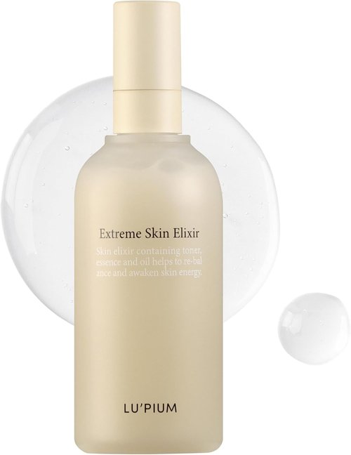 LU'PIUM Extreme Skin Elixir - Hydrating Ampoule Mist for Dry Sensitive Skin | Vegan Facial Spray (100ml)