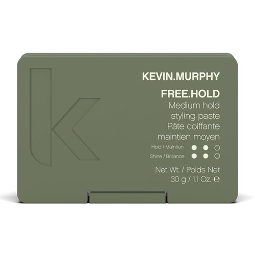 KEVIN.MURPHY FREE.HOLD - Medium Hold Hair Styling Paste - Breakage Prevention - Paraben Free - 30g / 1.1oz