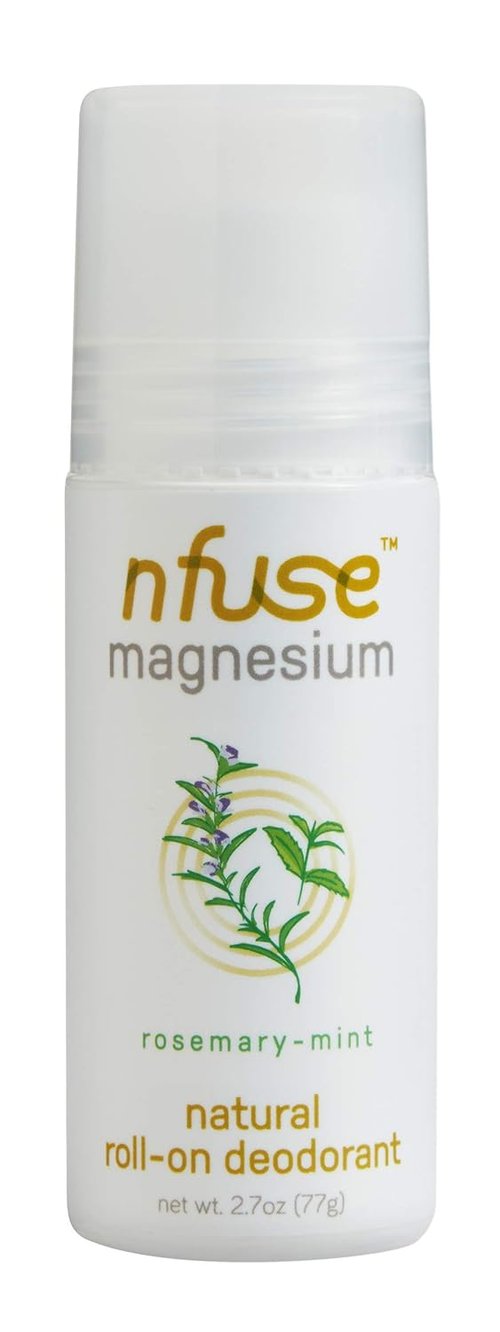 Nfuse Deodorant - Rosemary Mint Scent with Magnesium | 2.7 Ounce for All-Day Freshness