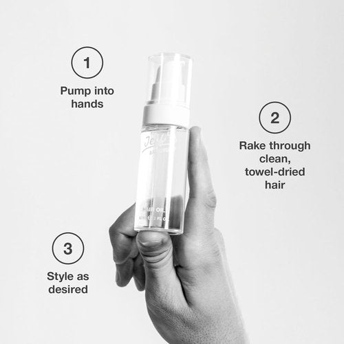 Jeff’s Barbershop Hair Oil - Nourishing Serum for Men & Women | Restores Shine & Repairs Damage (2.2 fl oz)
