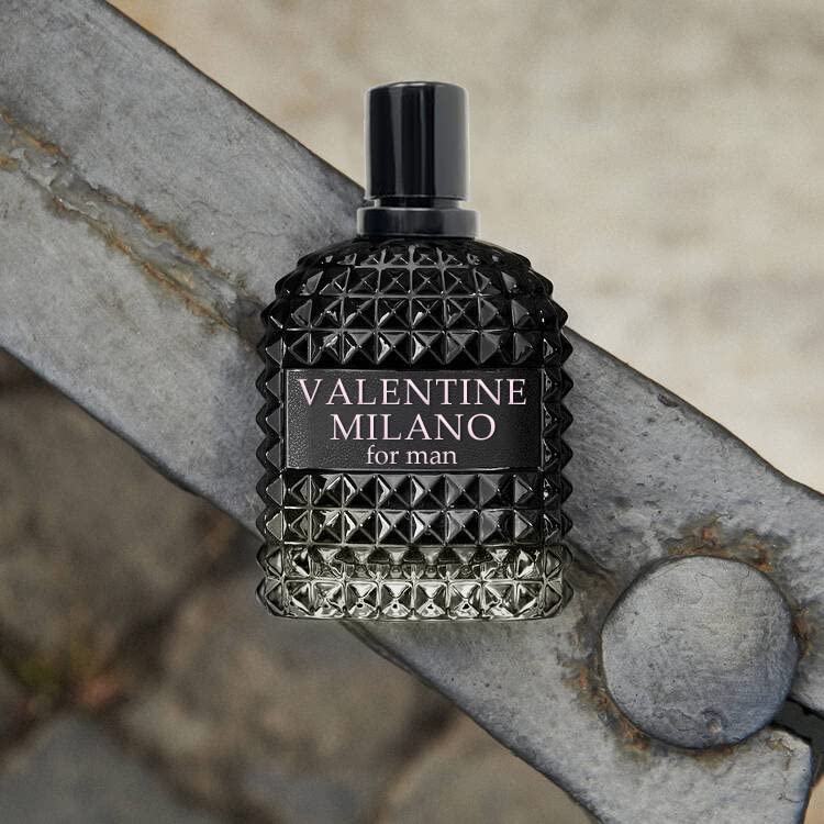 Valentine Milano Men's Cologne - Long Lasting Eau De Toilette Body Spray | 3.4 Fl Oz
