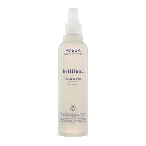 Aveda Brilliant Damage Control Detangling Spray - Heat Protection & Breakage Reduction | 8.5 Fl Oz