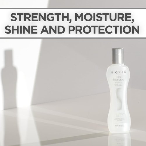BioSilk Silk Therapy Original - Reconstructing Treatment for Shine & Split End Prevention | 5.64 Oz