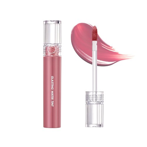 rom&nd Glasting Water Tint 14 Mauve Moon - Long-Lasting Hydrating Lip Stain | Non-Sticky Glossy Finish