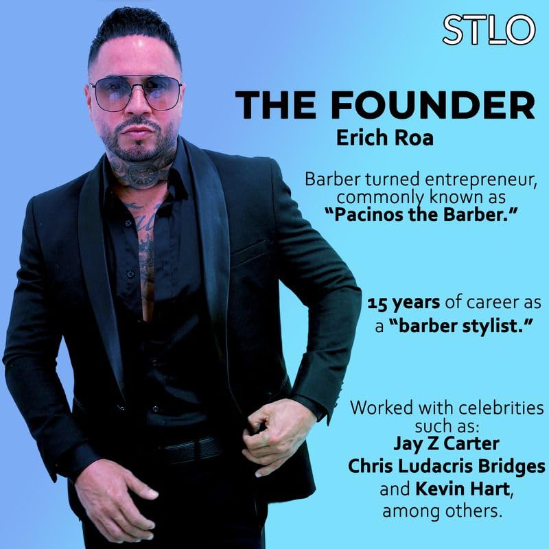STLO Pomade - High Shine Hair Styling Cream for Medium Hold & Frizz Control | All-Day Professional Look