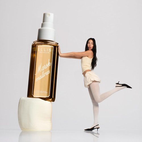 Ellis Brooklyn Marshmallows Perfume Mist - Vegan Gourmand Scent with Marshmallow & Caramel | 90ml/3 fl oz