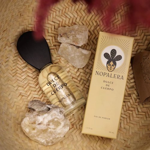 Nopalera Dulce de Cuerpo Eau de Parfum, Smoky Warm Gender Neutral Perfume with Copal, Vanilla, Sandalwood, Amber and Violet, Clean Fragrance, Free from Pthalates 50ml
