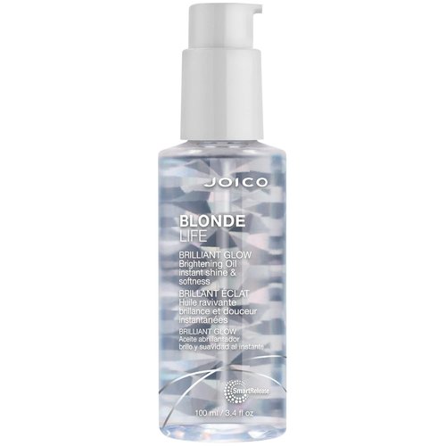 Joico Blonde Life Brilliant Glow Brightening Oil - Tame Frizz & Boost Shine for Blonde Hair | Softness & Smoothness