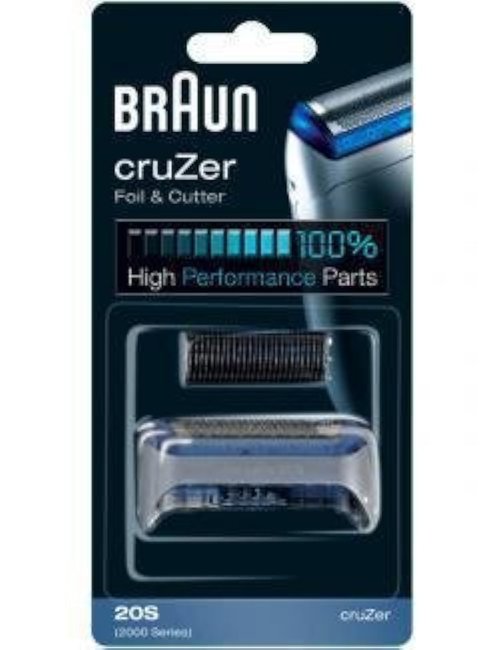 Braun 20S CruZer Replacement Razor Head - Precision Shaving | Compatible with CruZer 2000 Series