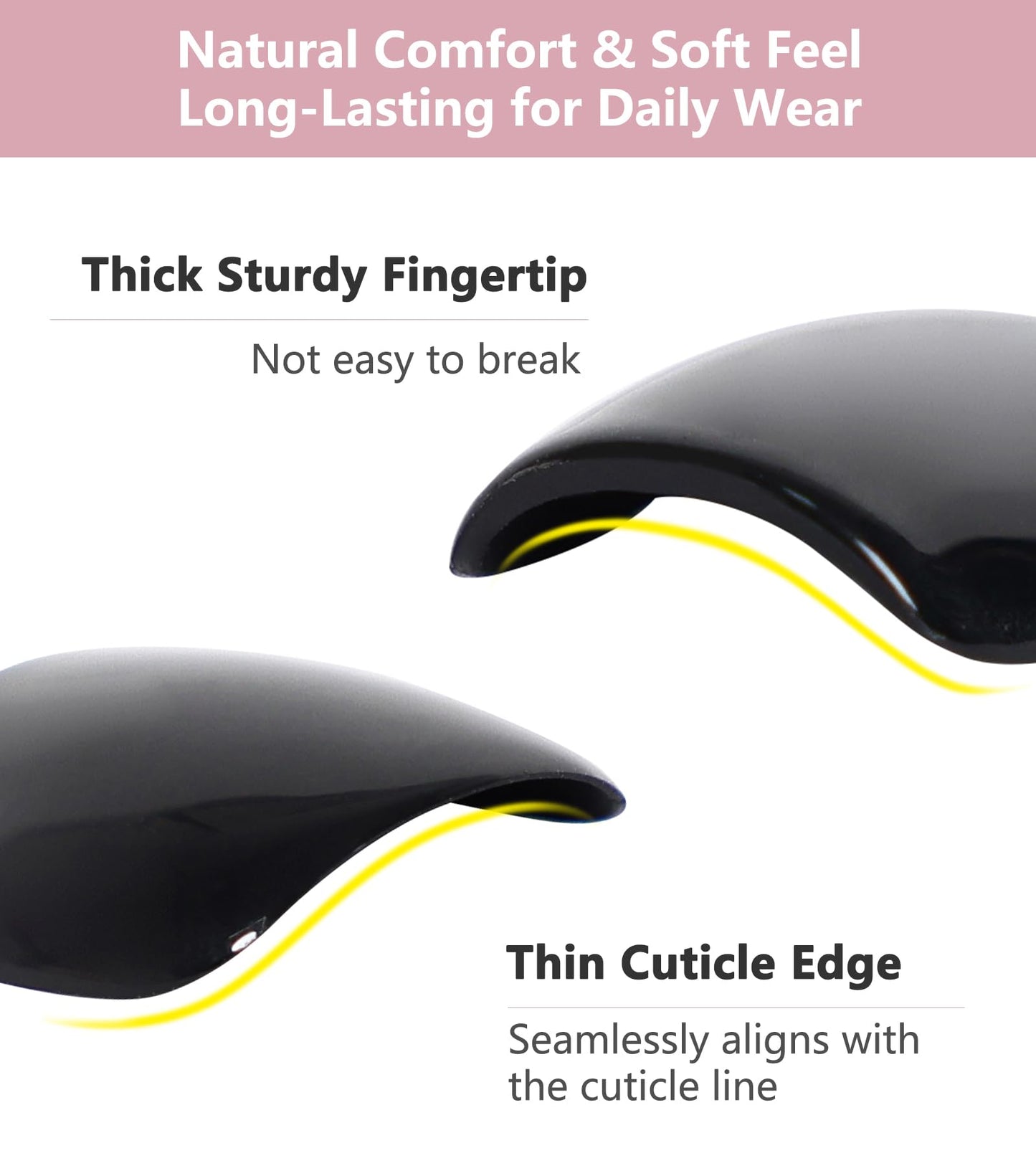 Artquee Press on Nails Short Soft Nude Square False Tips Glossy Reusable Fake Stick on Nails Kit for Women - 30 PCS 15 Sizes