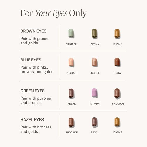 ILIA - Eye Stylus Shadow Stick | Rich, Blendable Pigment | Waterproof & Crease-Resistant | Vegan & Safe for Sensitive Eyes (Nymph)