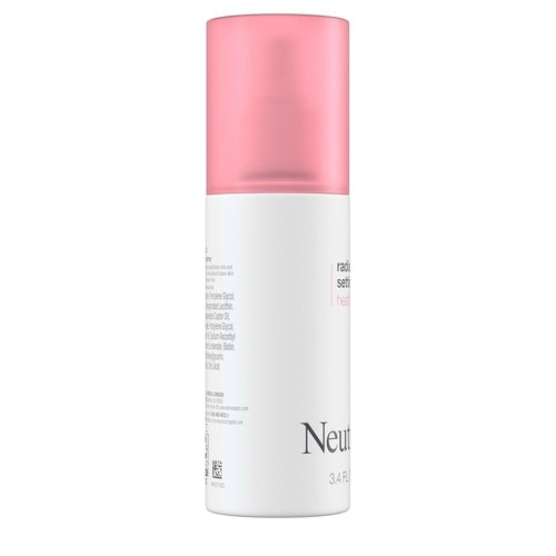 Neutrogena Healthy Skin Radiant Setting Spray - Long-Lasting Hydrating Face Mist with Antioxidants & Peptides, 3.4 fl. Oz