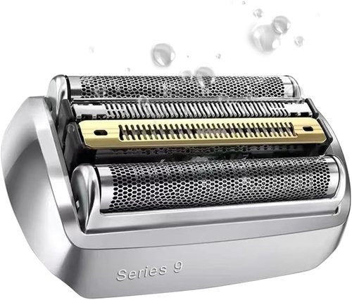 Braun 92S Electric Shaver Replacement Head - Compatible with All Series 9 Razors | Silver