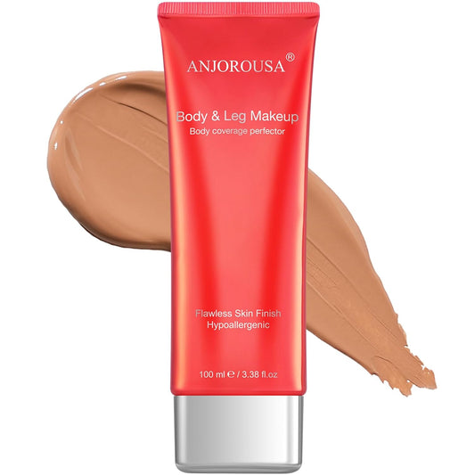 Skiennix Body Foundation - Waterproof Tattoo Cover Up Makeup for Legs & Body | Bronze Shade