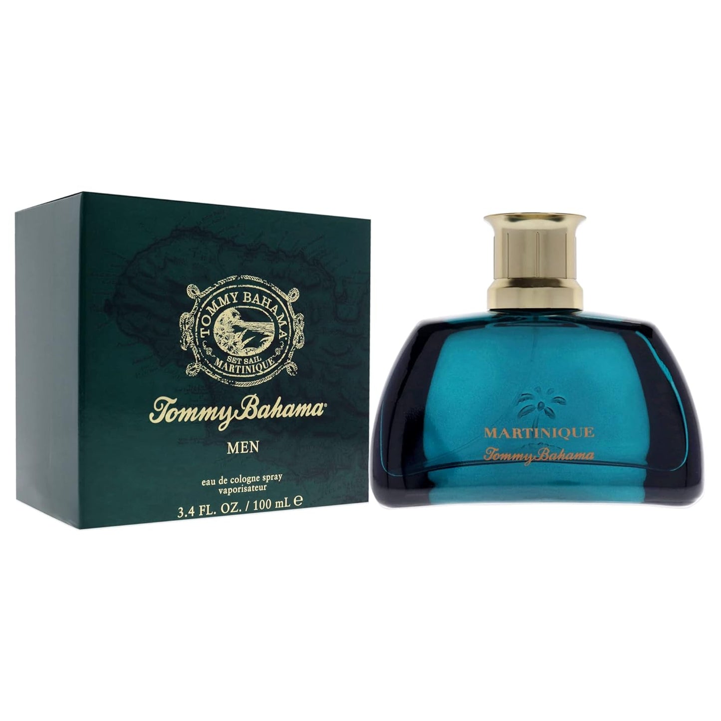 Tommy Bahama Martinique Eau de Cologne - Invigorating Men's Fragrance | 3.4 Fl Oz