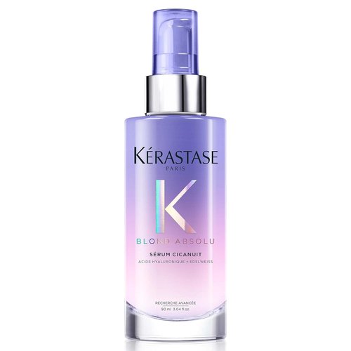 KERASTASE Blond Absolu Cicanuit Serum - Overnight Hydrating Serum for Color-Treated Hair with Hyaluronic Acid & Edelweiss Flower