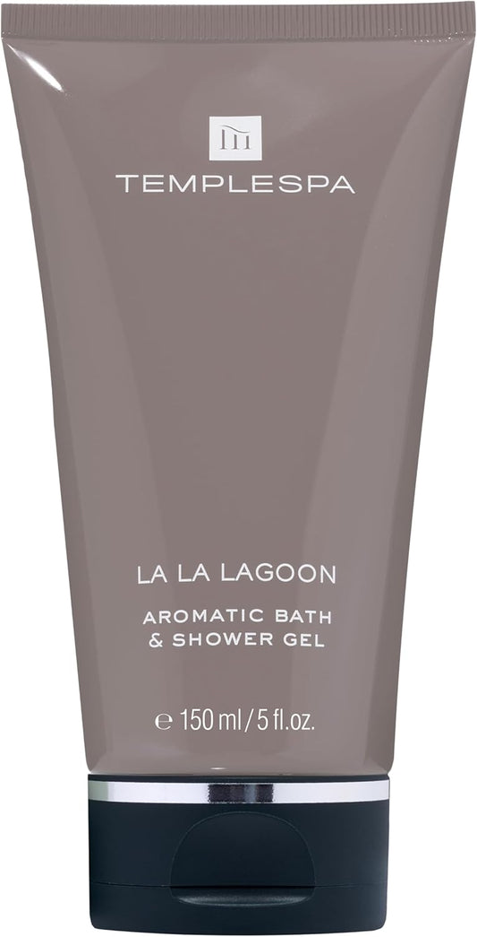 TEMPLESPA Luxury Bath and Shower Gel - Cleansing, Fresh Skin, Natural Ingredients | 5 fl. oz.
