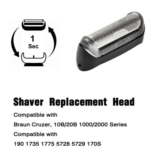 Replacement Heads Shaver Compatible with braun