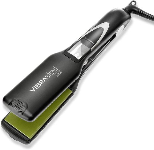 Pro Ceramic Tourmaline Ionic Flat Iron - 1.75-Inch | Fast, Frizz-Free Hair Straightener for Smooth Styles
