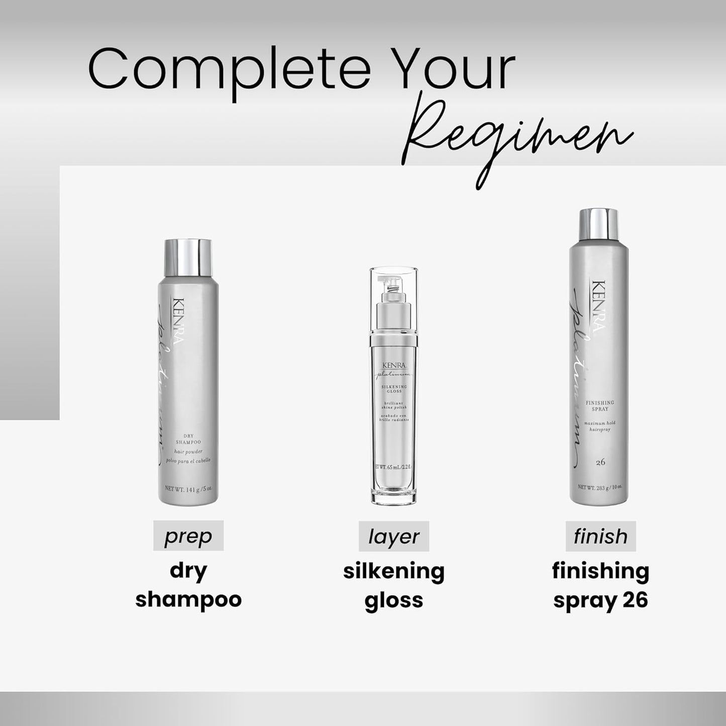 Kenra Platinum Dry Shampoo - Oil Absorbing Spray Instantly Revives Hair | Saves Time & Extends Blowouts