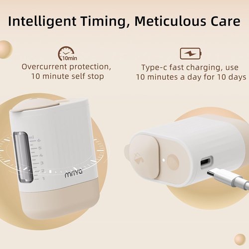 Mriya 2-in-1 Electric Hair Treatment Applicator & Massager Brush for Hair Growth | Essential Oil Application