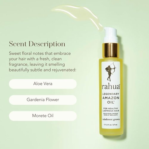 Rahua Legendary Amazon Oil - Nourishing Hair Treatment for All Hair Types | 1.6 oz (47 mL)