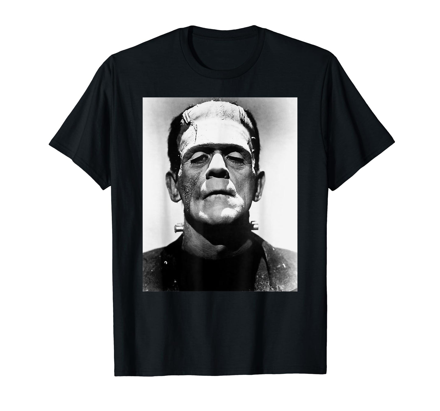 Classic Halloween Monster Poster Horror Movie Frankenstein T-Shirt