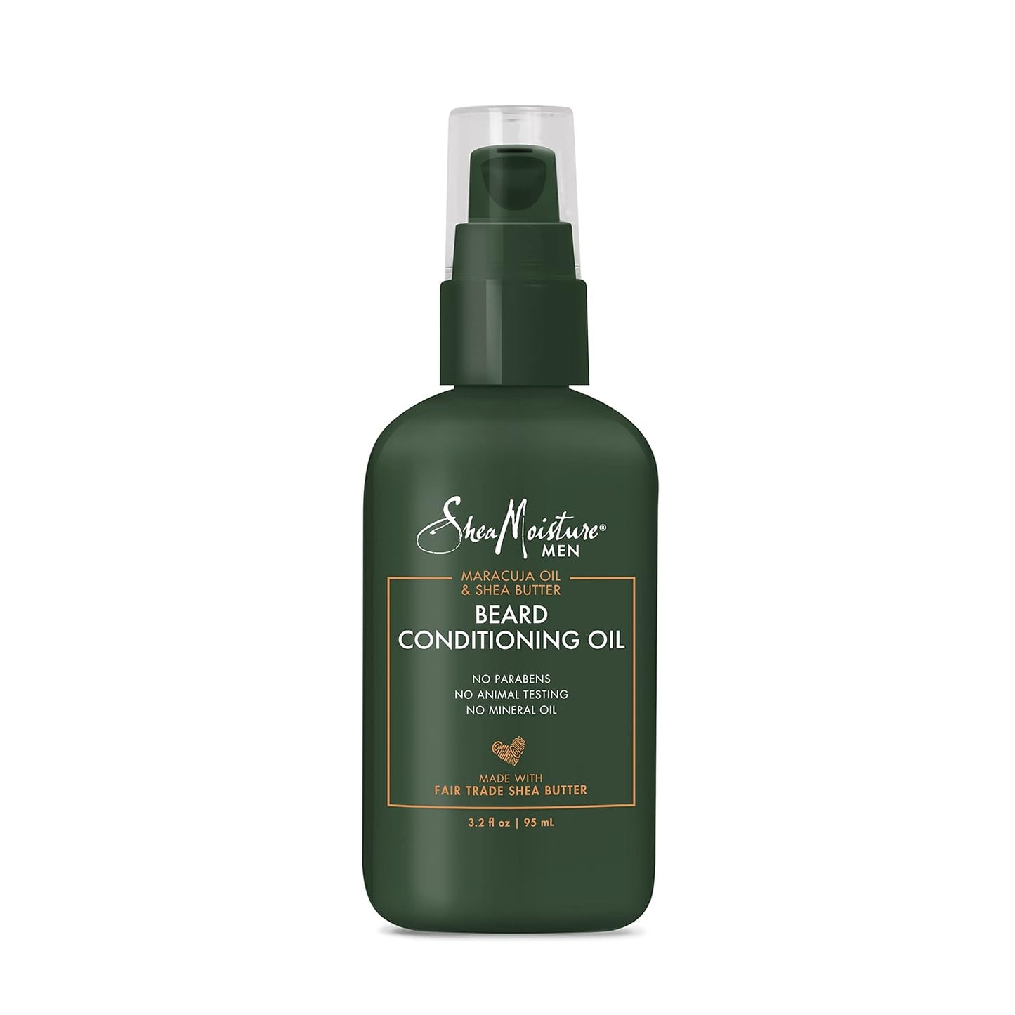 SheaMoisture Beard Conditioning Oil - Maracuja & Shea Butter for Soft, Full Beards | 3.2 oz