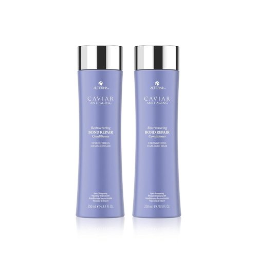Alterna Haircare CAVIAR Anti-Aging Bond Repair Conditioner - 8.5 Fl Oz | Strengthens & Protects Damaged Hair | Sulfate Free (2 Pack)