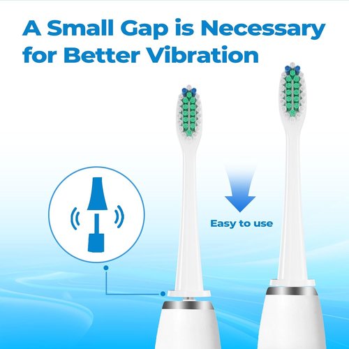 Philips Sonicare Replacement Toothbrush Heads - Compatible C1 for 1100/4100/5100/5300/6100/7500/9300 | 12 Pack