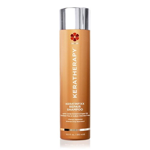 KERATHERAPY KeratinFIXX Repair Shampoo - Nourishing Formula for Dry, Damaged Hair with Caviar Extract | 10.14 Fl Oz