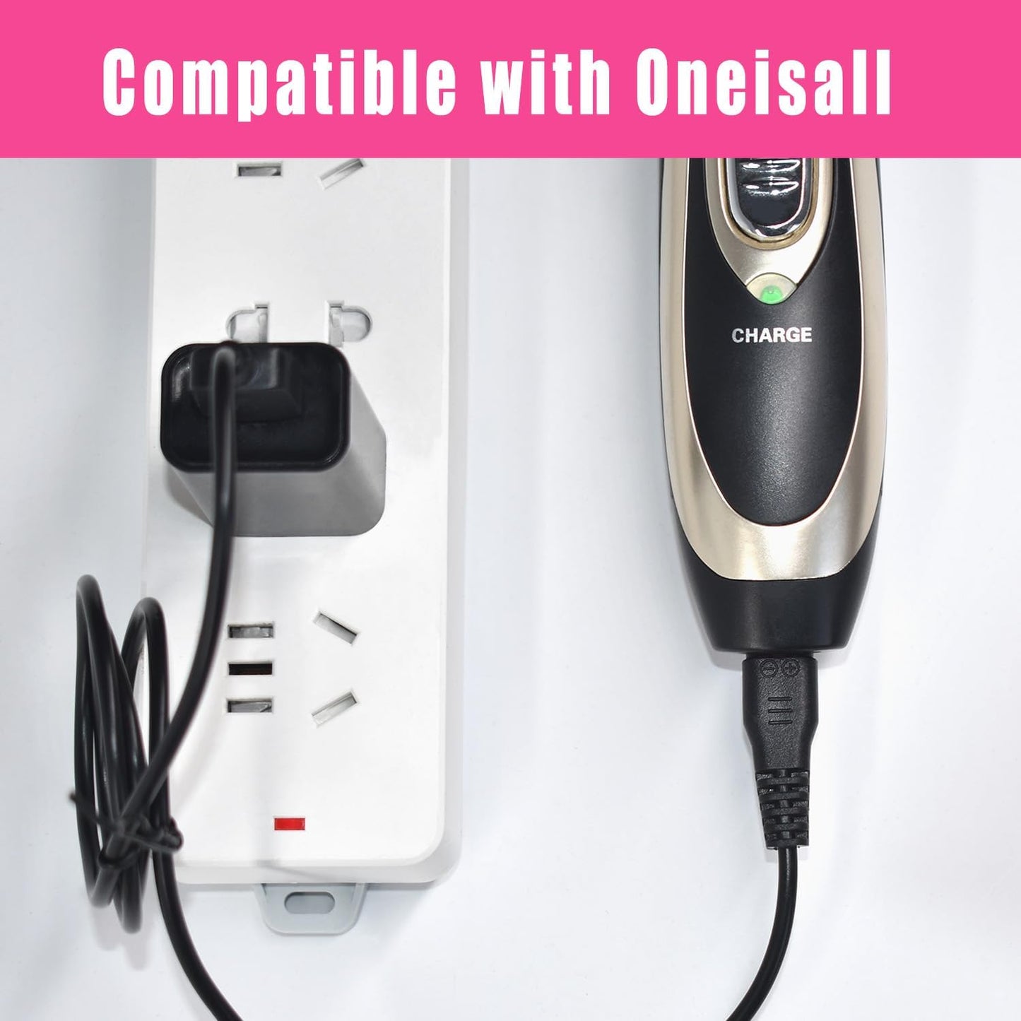 SUPRENT Hair Clipper Charger Cord - Universal Replacement for Electric Clippers & Trimmers | Compatible with Various Brands