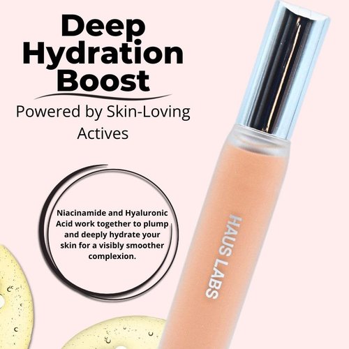 Haus Labs by Lady Gaga Triclone Skin Tech Concealer - Hydrating & De-Puffing, 22 Light Medium Peach